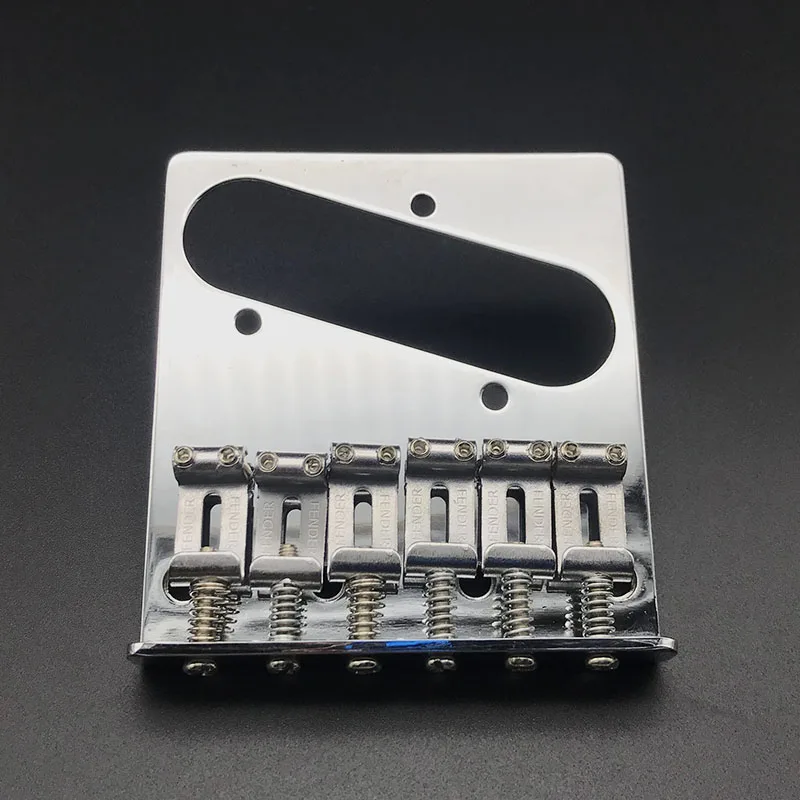 Мост для электрогитары TL хромированный комплект с 6 седлами звукоснимателя FD