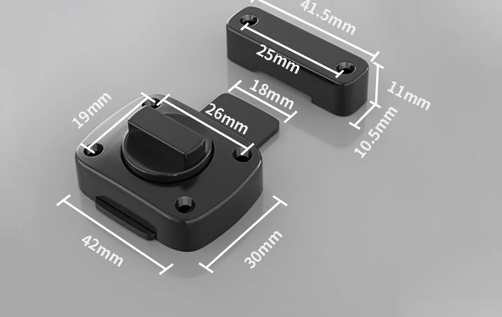 Цинковый сплав S M L защитный цилиндр болт поворотный замок | Обустройство дома