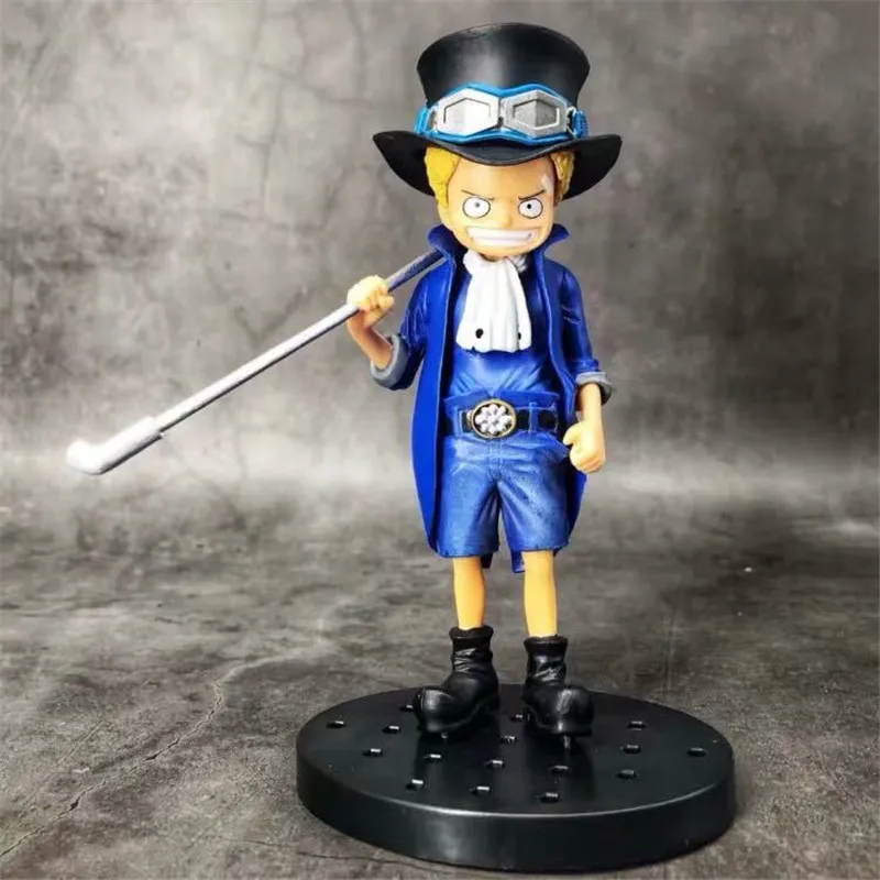 Luffy Sanji Zoro Sabo Ace Kid Ver. Фигурка героя из ПВХ симпатичная Коллекционная модель