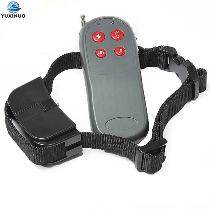 

Portable No Harm Electric 4 in 1 Remote Control Small Medium Dog Training 4in1 Vibra Electric Shock Collar Anti Bark Trainer