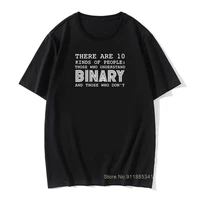 there are 10 kinds of people those who understand binary t shirts men funny programmer computer t shirt