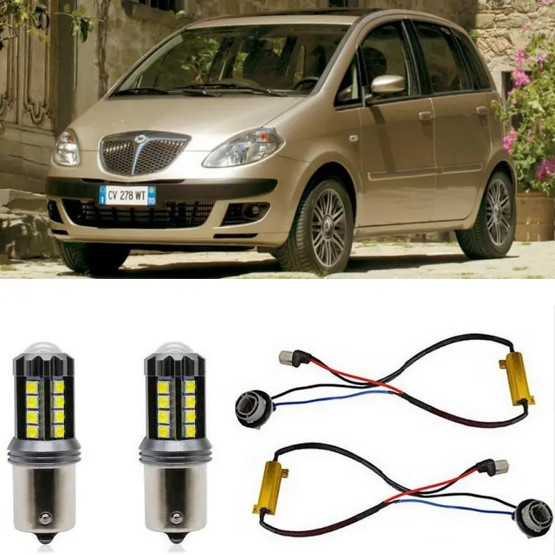 Fog lamps for LANCIA MUSA 350 Minivan Stop lamp Reverse Back up bulb Front Rear Turn Signal error free 2pc | Автомобили и
