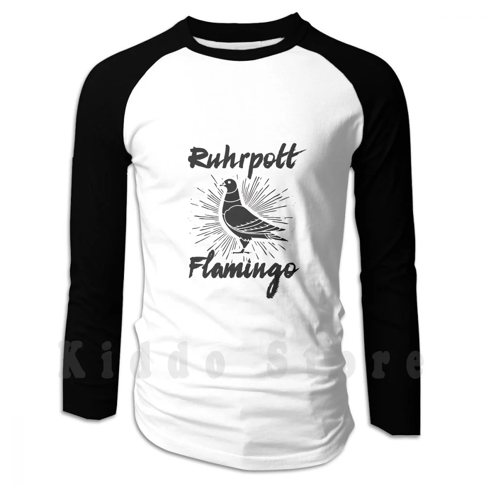 

Ruhrpott Flamingo Pigeon Mining Hoodie Long Sleeve Ruhrpott Flamingo Dove Ruhrgebiet Germany Mining Eat