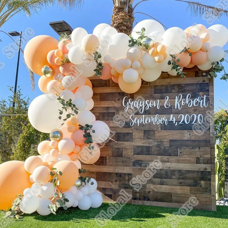 

1Set Baby Shower Decorations Latex Balloons Birthday Balloons Set White Blue Birthday Decoration Foil Balloons Decorations Party