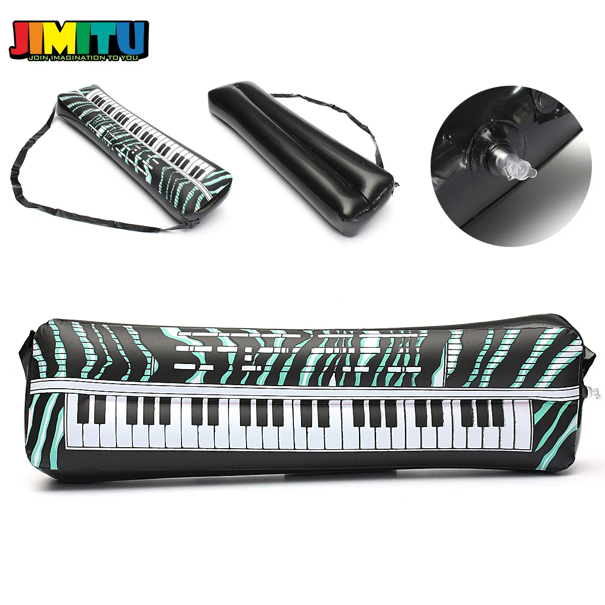 1 шт. необычный инструмент надувные игрушки Гитара микрофон радио надувная