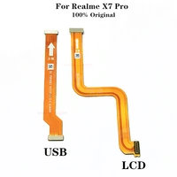 100 original mainboard ribbon for realme x7 pro x7pro lcd usb motherboard connector data transfer flex cable replacement parts