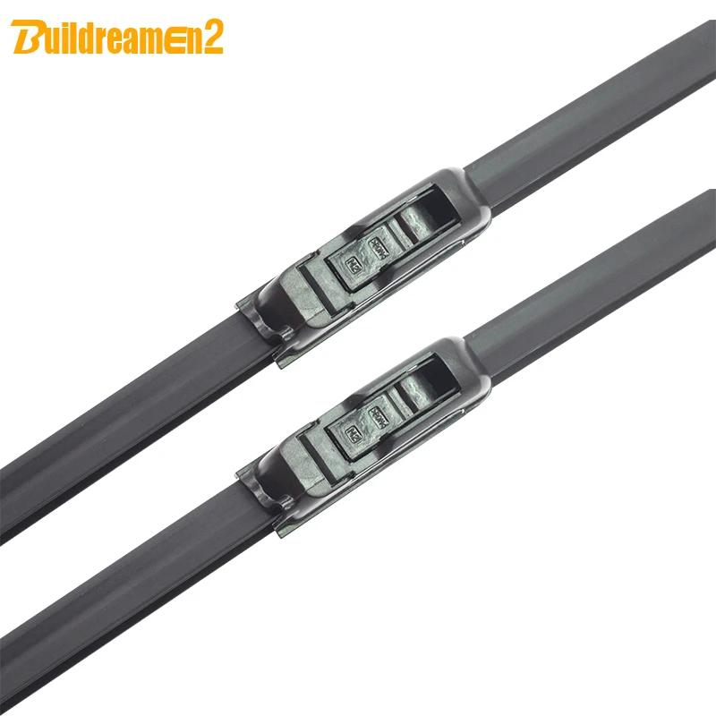 Стеклоочистители для лобового стекла Buildreamen2 мягкие резиновые безрамные