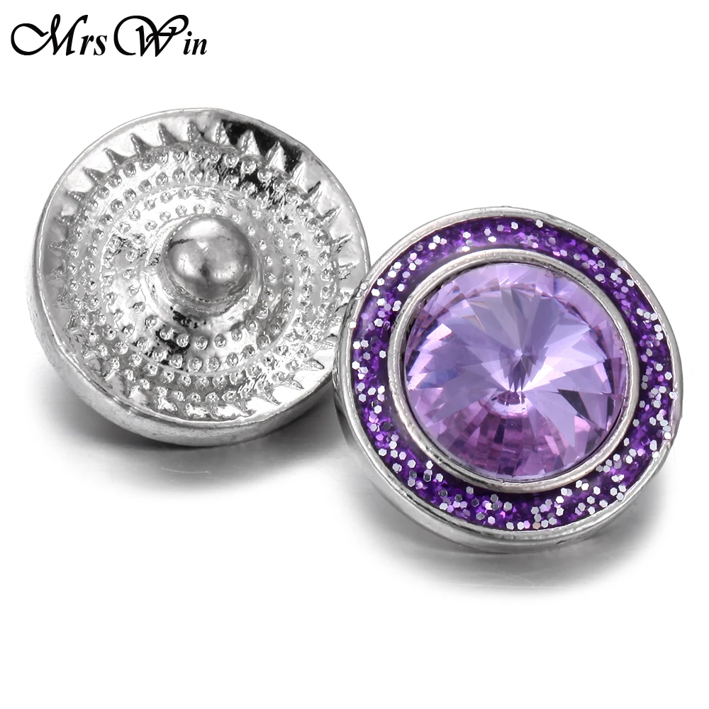6 шт./лот новинка 2019 ювелирное изделие на кнопках с кристаллами круглый