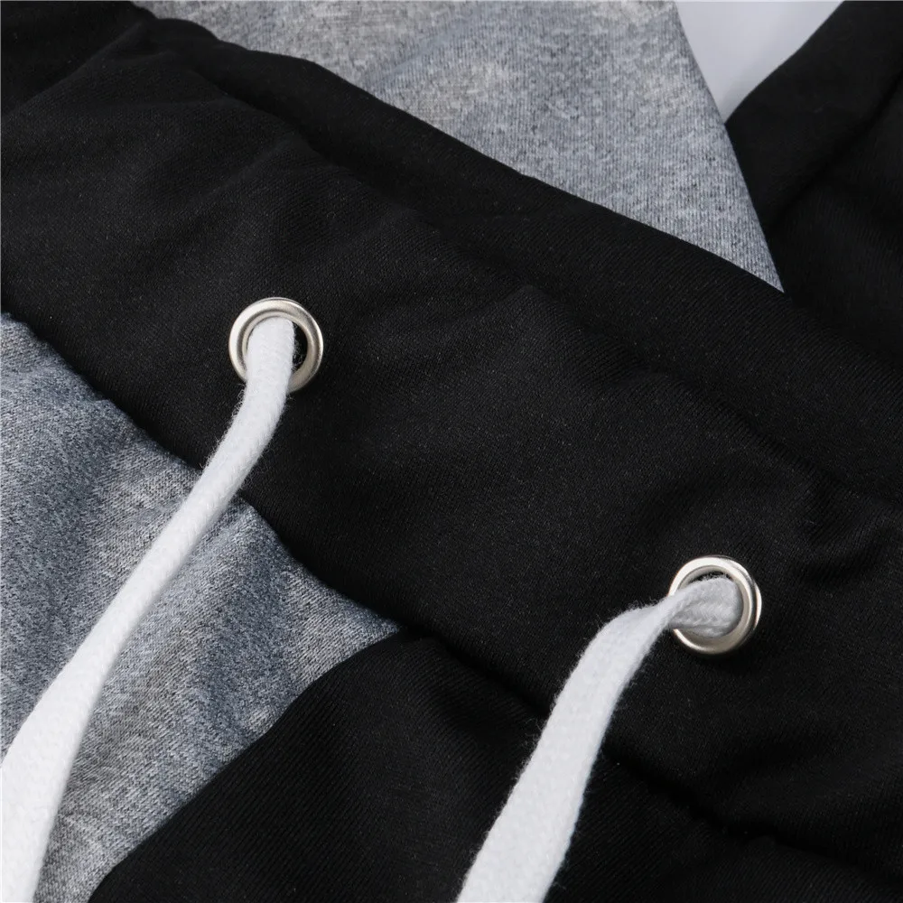 2019 хлопковые мужские Длинные цветные уличные Лоскутные молнии эластичные хип