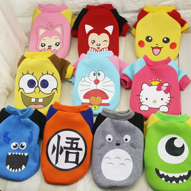 Новинка Пальто для собак Куртки Костюм домашних животных Одежда кошек Флисовая