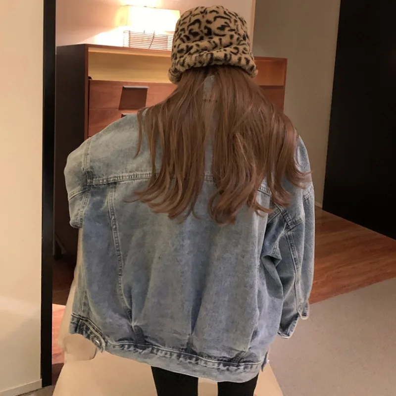 Весна 2021 новинка Женская шикарная универсальная Свободная рабочая одежда в