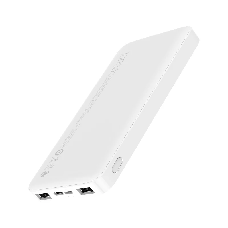 Внешний аккумулятор Xiaomi Redmi Fast Power Bank 10000 мАч белый Type C USB Ax2 зарядка малым током