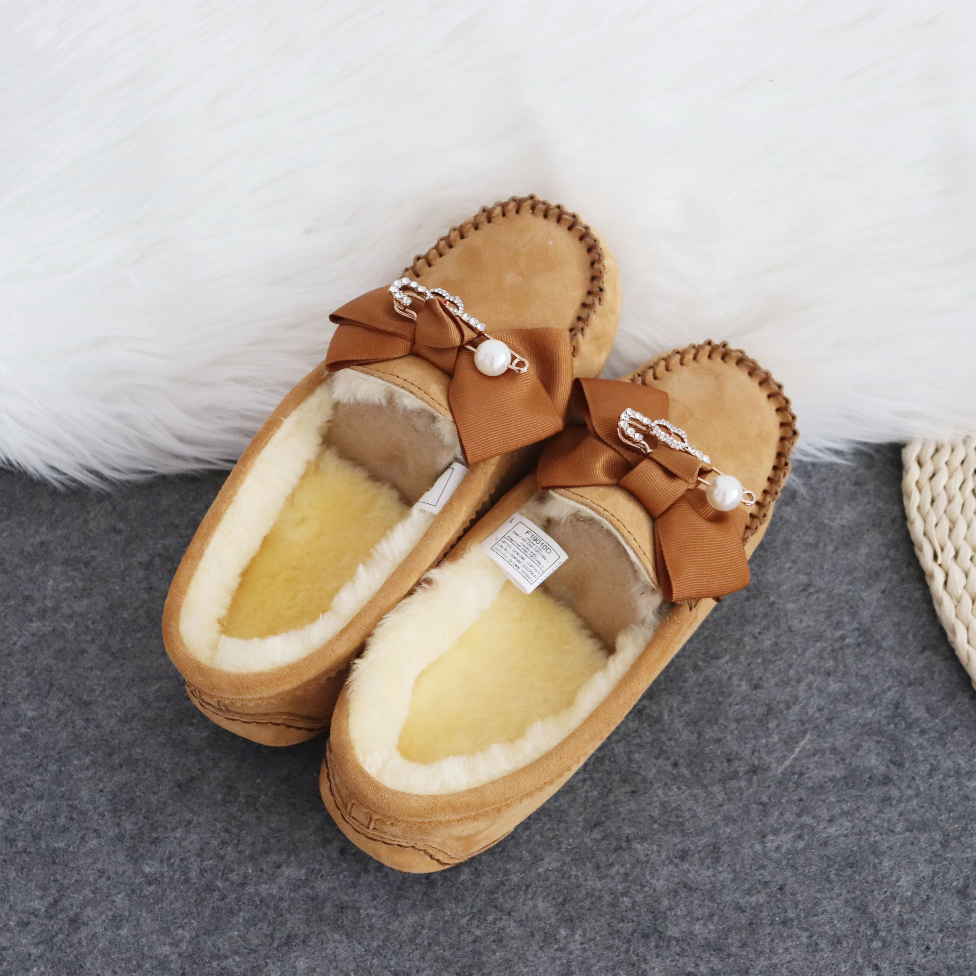 Ботинки женские зимние из натуральной кожи с шерстью | Обувь