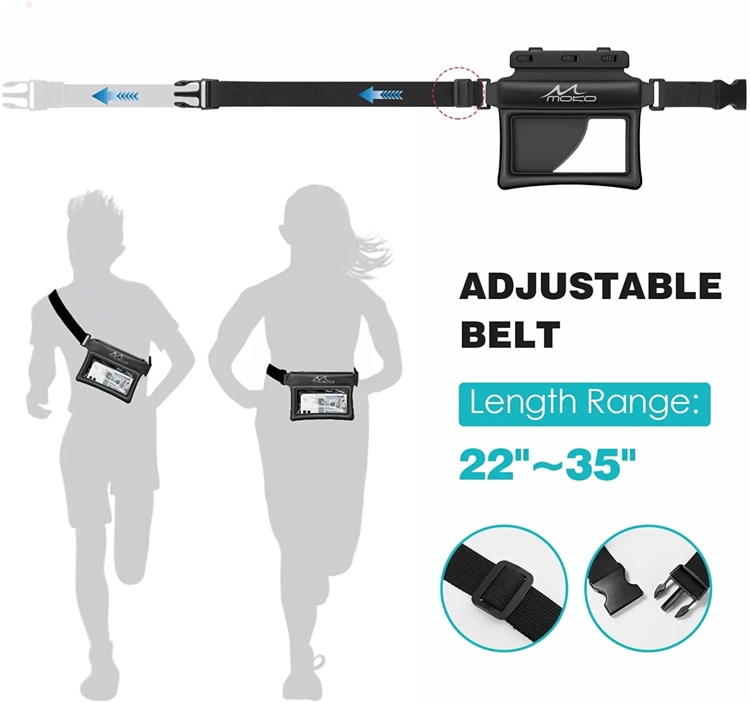 Водонепроницаемый чехол для телефона MoKo забавная плавающая сухая сумка плавания