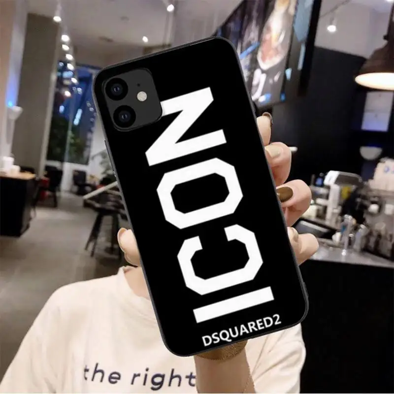 

0 Maple Leaf DSQUARED2 DSQ2 ICON Phone Case For Iphone 6 6s 7 8 Plus XR X XS 11 12 Pro Mini Max