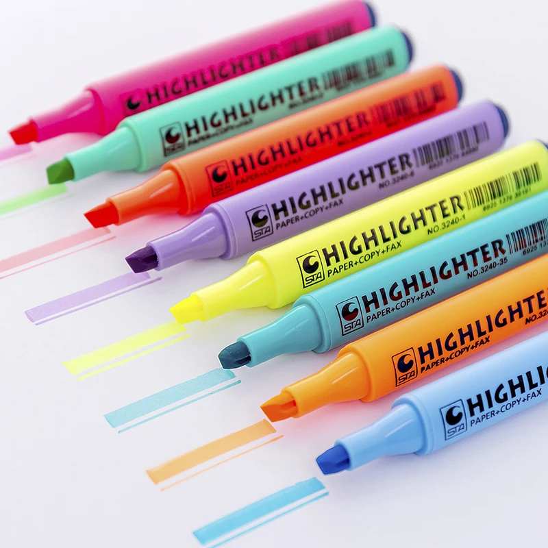 Флуоресцентный мини маркер ручка для рисования акварельный подарок