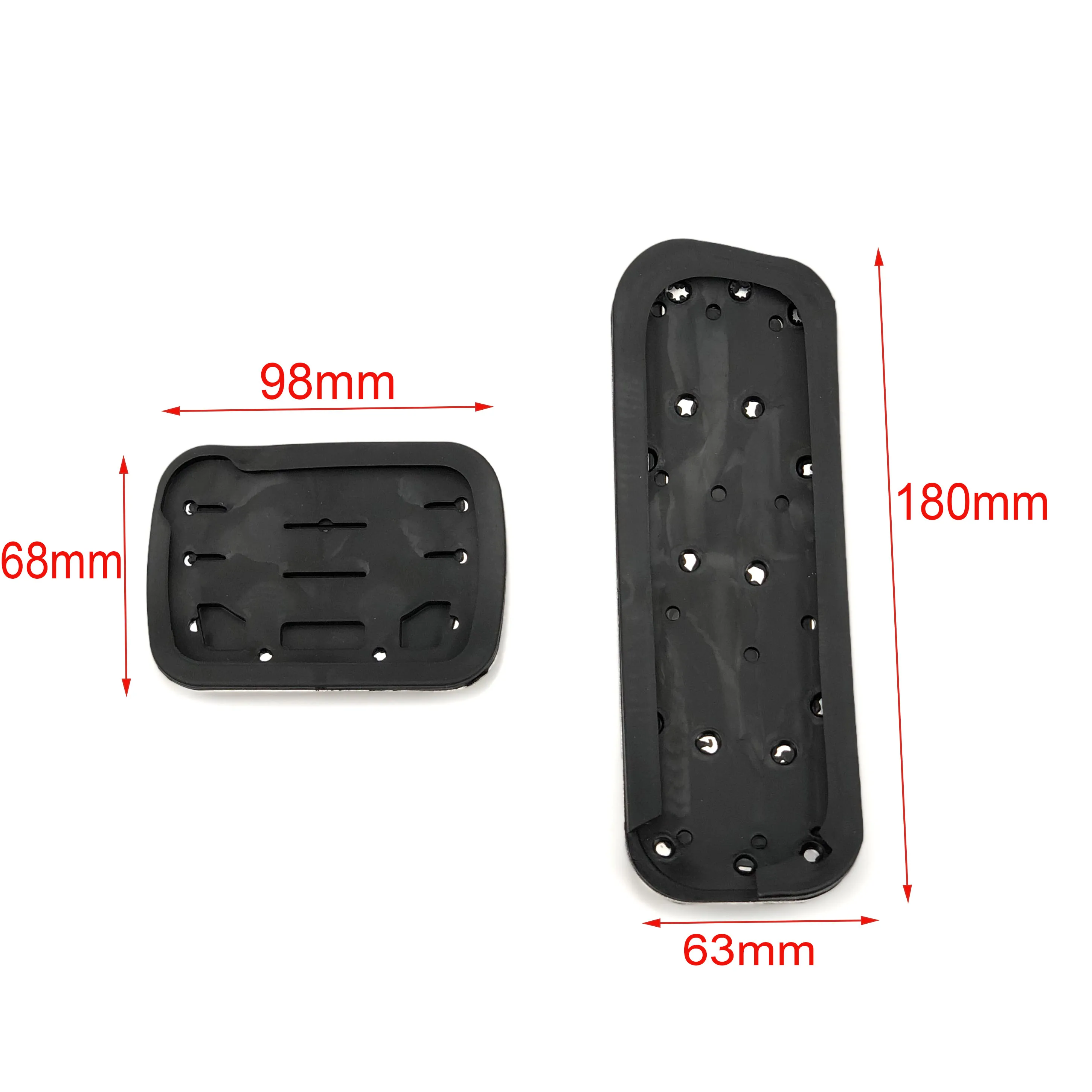 Без сверла автомобиля ножной газ топлива педаль тормоза колодки аксессуар для Ford