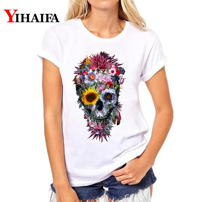 YIHAIFA Новая Летняя женская футболка с коротким рукавом Женский Повседневный