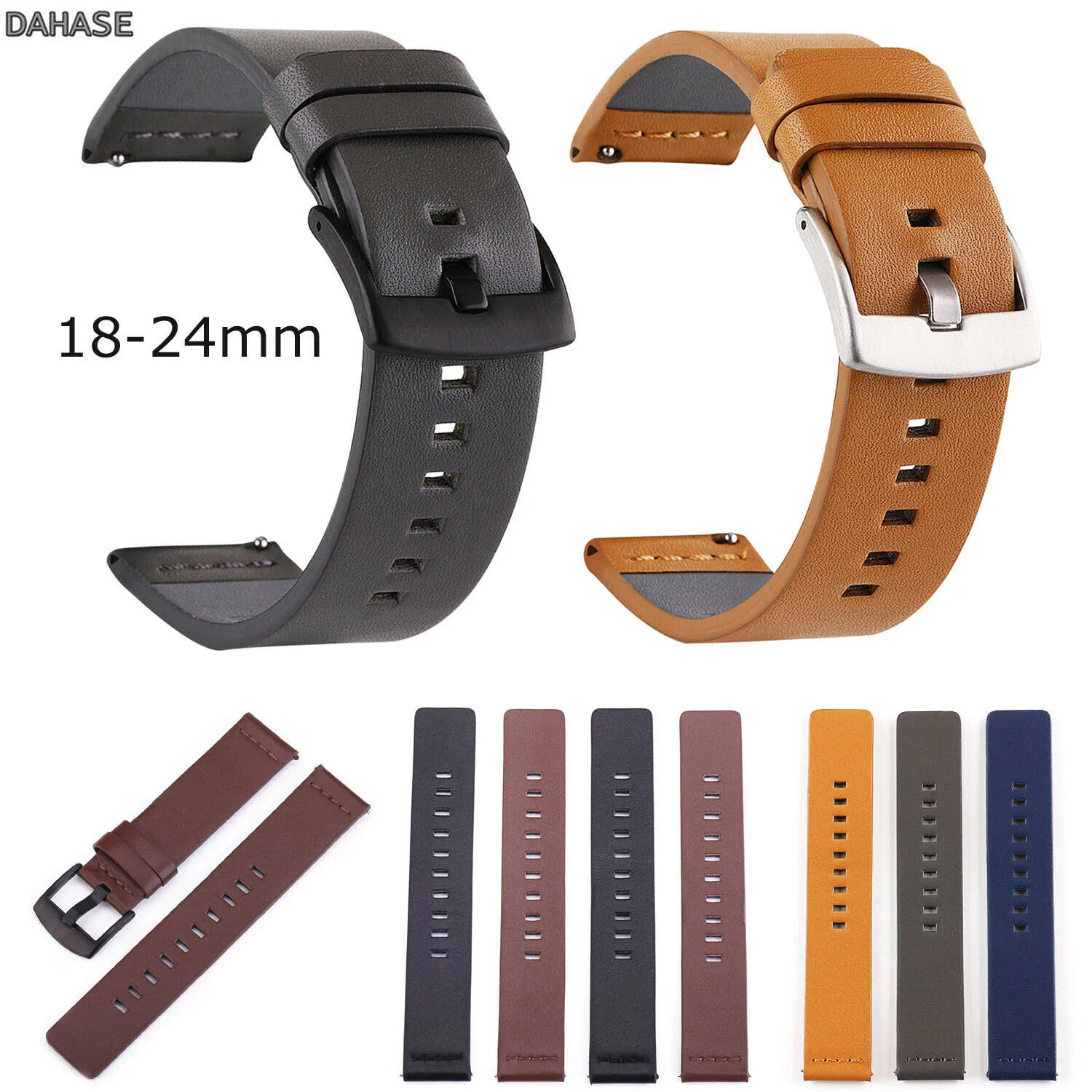 Ремешок из натуральной кожи для наручных часов Moto 360 браслет Samsung Galaxy Watch 3 45/41 мм Gear