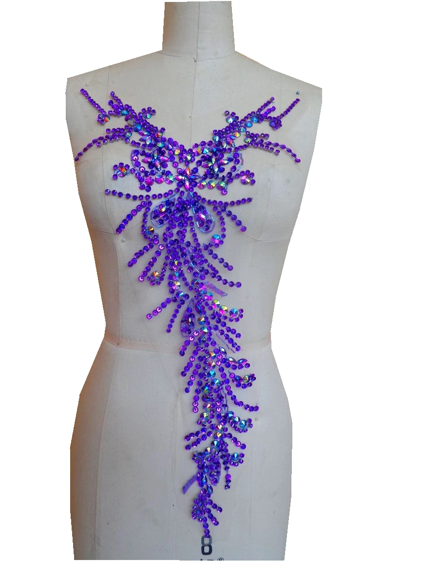 A168 чистый ручной работы прозрачный цвет AB пришивные стразы аппликация кристаллы