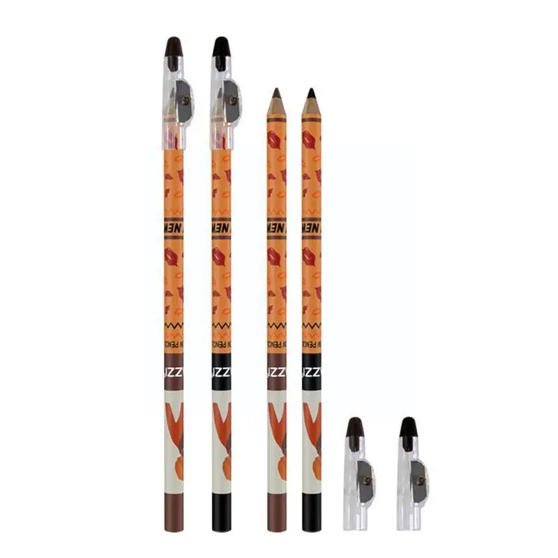 Новинка водостойкий Гладкий Карандаш для бровей натуральная шелковистая