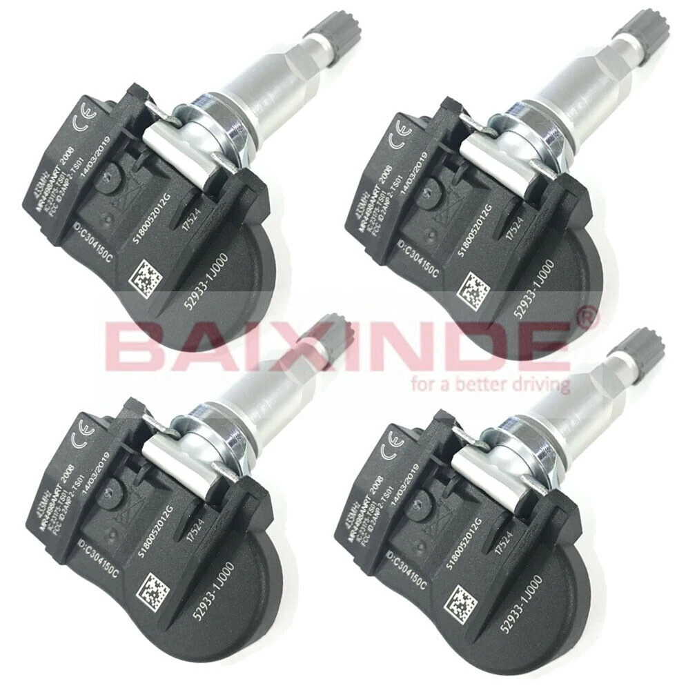 TPMS Tire Pressure Monitoring Sensor 52933-1J000 Fit for Kia Optima Hyundai I20 Sorento Ix20 Venga 529331J000 Dropshipping