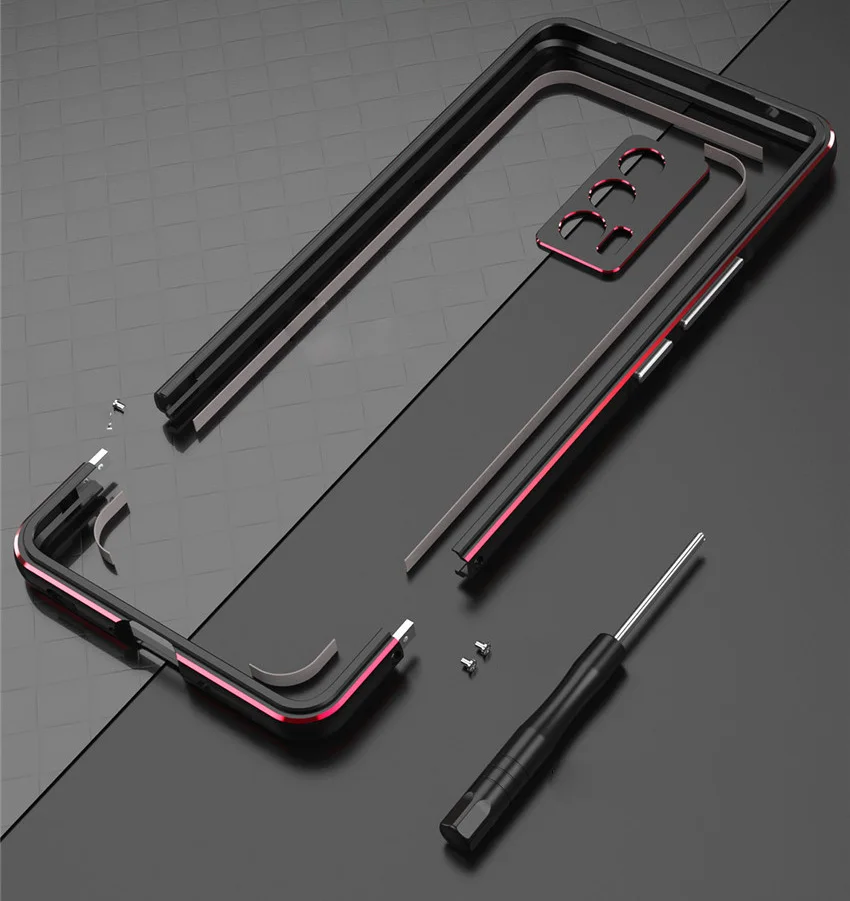 

For iQOO Neo 5 5G Case Luxury Aluminum Bumper Protector Cover For IQOO Neo 5 Case Metal Frame Case Coque
