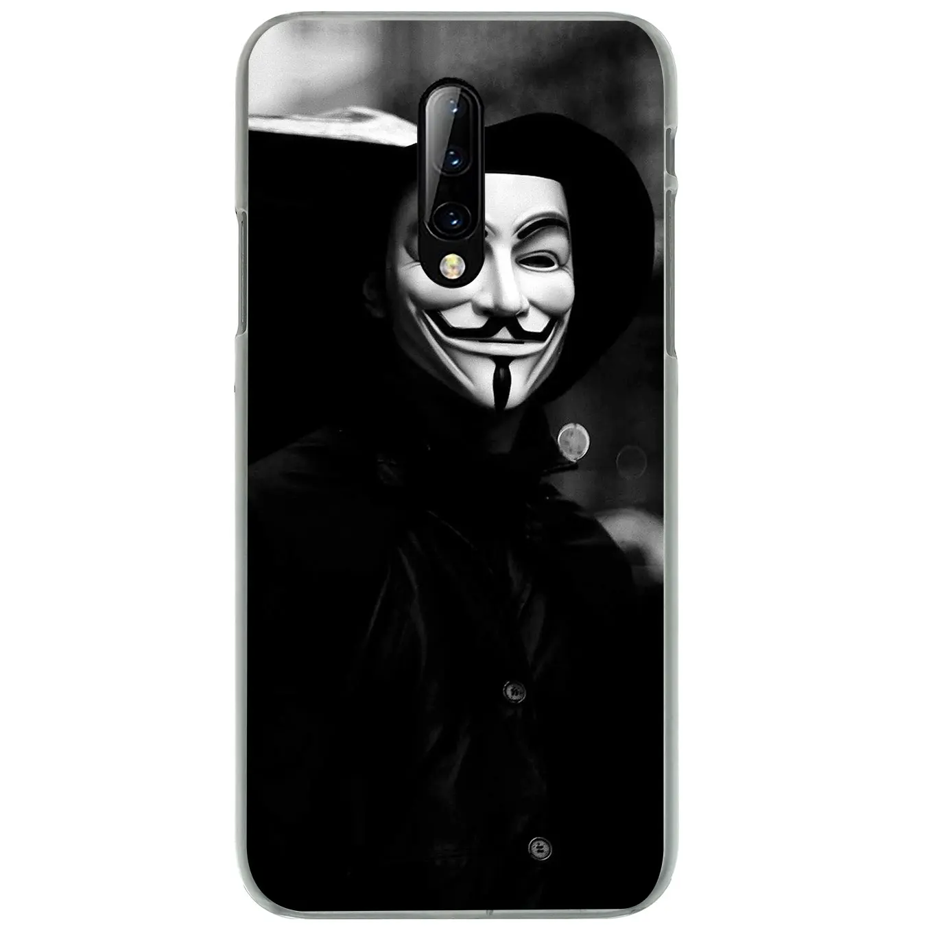 Твердый пластиковый чехол V для мобильного телефона Vendetta Oneplus 7 7T Pro 6 6t 5 5T One Plus 7Pro |