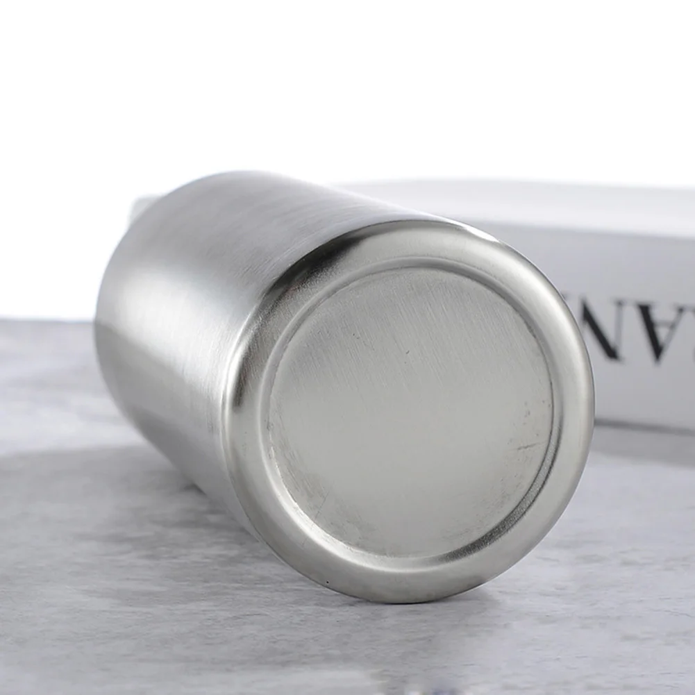 Портативная бутылка для воды из нержавеющей стали емкость 650/1000 мл одна стенка