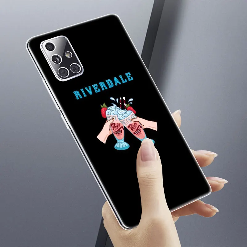 Мягкий чехол Riverdale South Side Serpents для Samsung Galaxy A12 A02 A03S A21S A22 A32 A52 A72 A82 S21 Plus FE Ultra M32 M12 |
