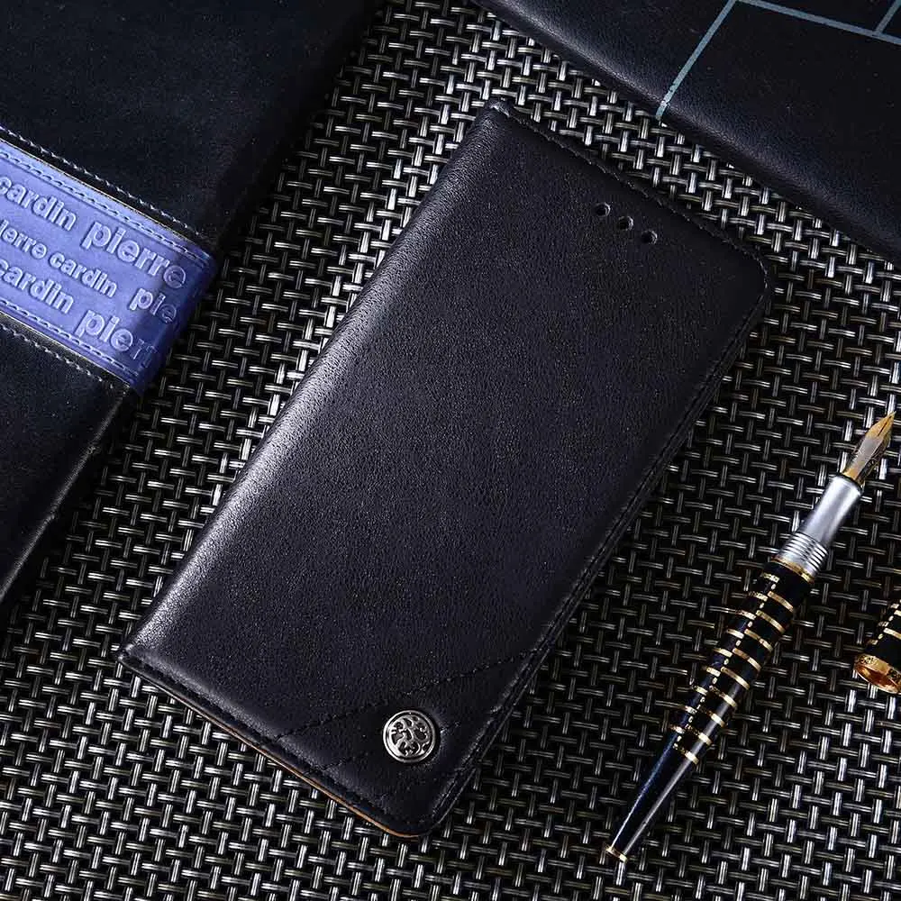 Black Кожаный чехол-книжка для Xiaomi mi 5, 6, A1, A2, A3, для Red mi, 8A, Note 4, 4, 5, 6, Note 7, 8, Pro, кошелек для карт VISA, роскошный мягкий чехол - Цвет: Black