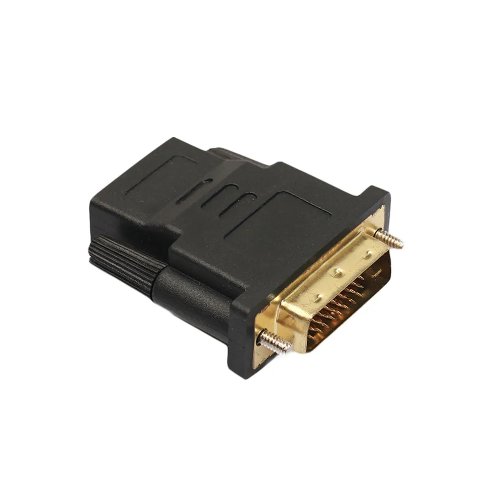 Адаптер-конвертер для кабеля 24 + 1 контактный штекер-HDMI в VGA 15 контактов разъем