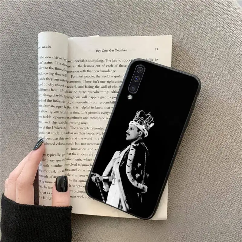 

Queen Freddie Mercury Phone Case For Samsung galaxy S 9 10 20 A 10 21 30 31 40 50 51 71 s note 20 j 4 2018 plus