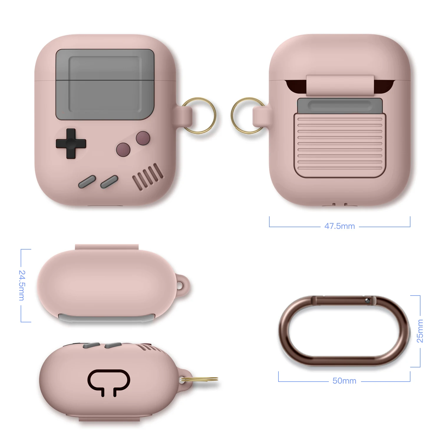 

Silicone Earphone Case For Airpods 2 Protective Case For Apple airpods Pro 3 Wireless Bluetooth 3D Game Console Shockproof Cover