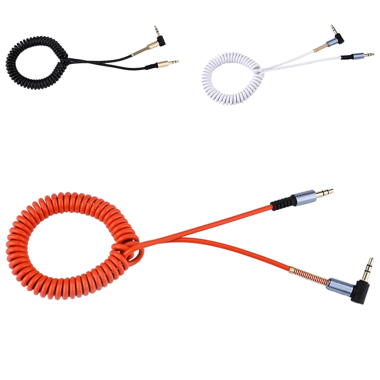 

3.5mm Audio Aux Cable Jack 3.5 Jack Gold plated 90 degree Angle Audio Cable 3.5mm Male to Male for Car for iphone