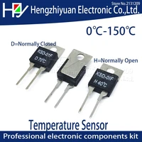 ksd 01f juc 31f thermal switch temperature sensor thermostat to 220 h d 40 70c 100 c degrees nc normally closed no normally open