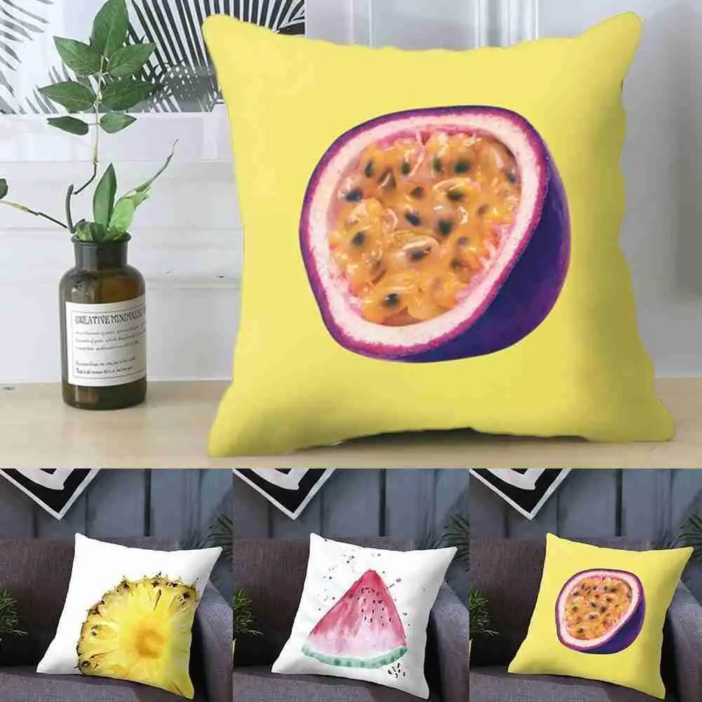 

Fruit Peach Skin Hug Pillowcase Cover Peach Skin Hug Pillow Cover Home Cases Fashion Pillowcase Square Pillow Outdoor Decor X0H4