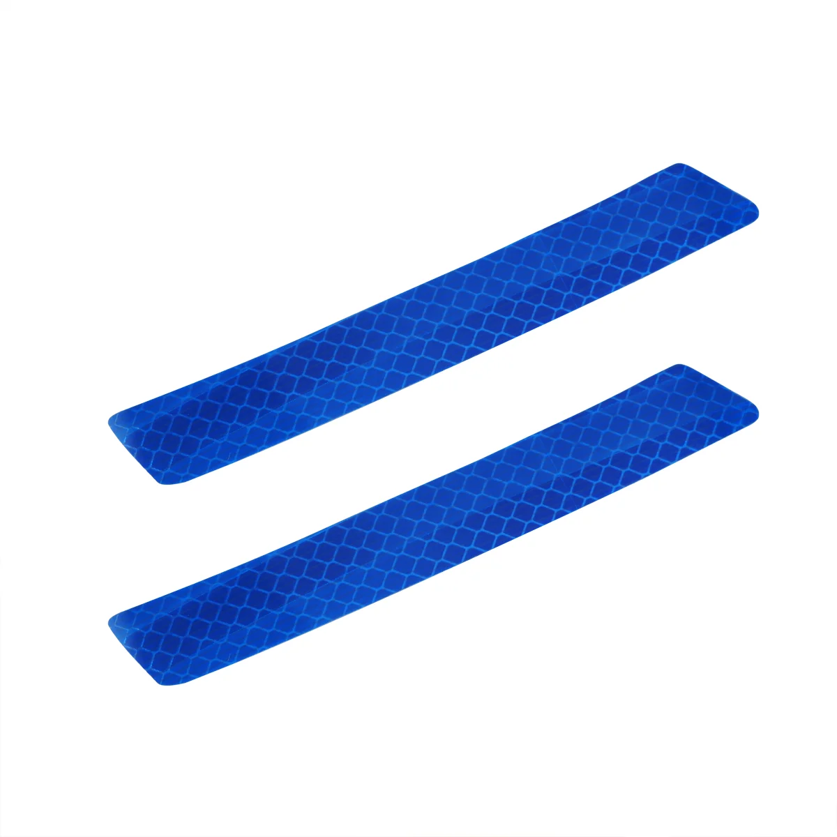 

2Pcs Car Wheel Reflective Stripe Sticker DIY Tape Self-Adhesive Sticker (Blue)