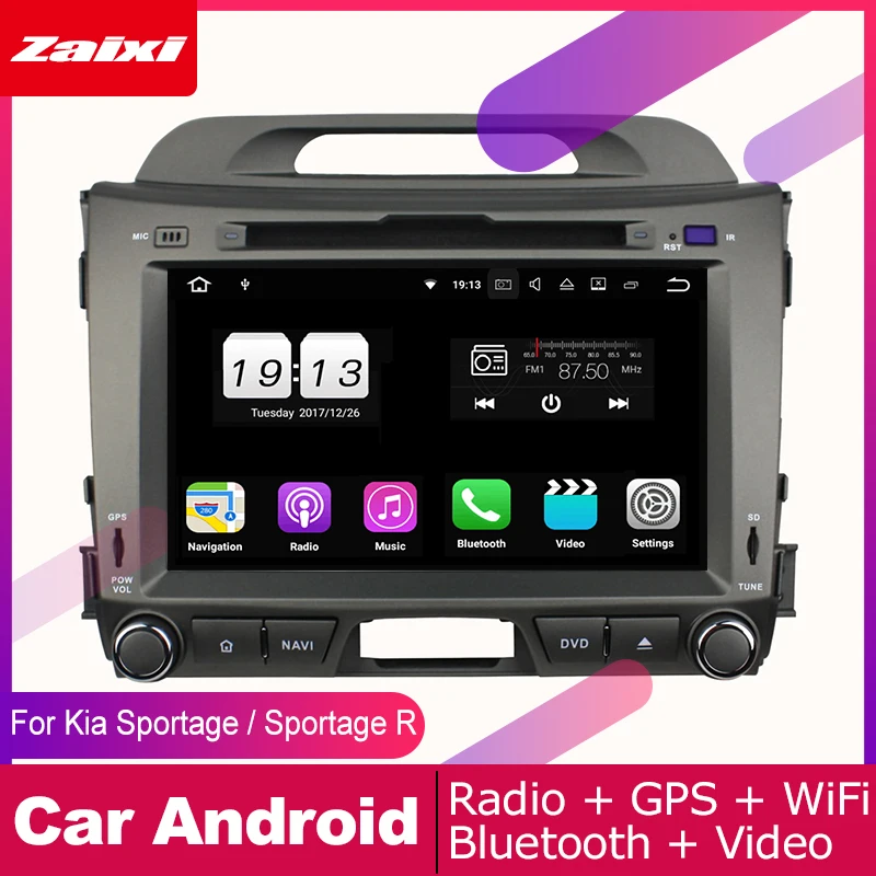 ZaiXi для Kia Sportage R 2010 ~ 2015 автомобильный Android мультимедийная система 2 DIN Авто DVD плеер