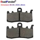 Передние тормозные колодки для мотоцикла, скутера, для Нортона 12, командировочного кафе, Racer Dominator SS SF 2015, для KYMCO AK550 961 2017, 2018 пар