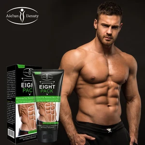 Мощный Крем Aichun для мышц живота, шесть упаковок, мужской моделирующий крем из АБС-пластика для укрепления мышц живота, разложения жира
