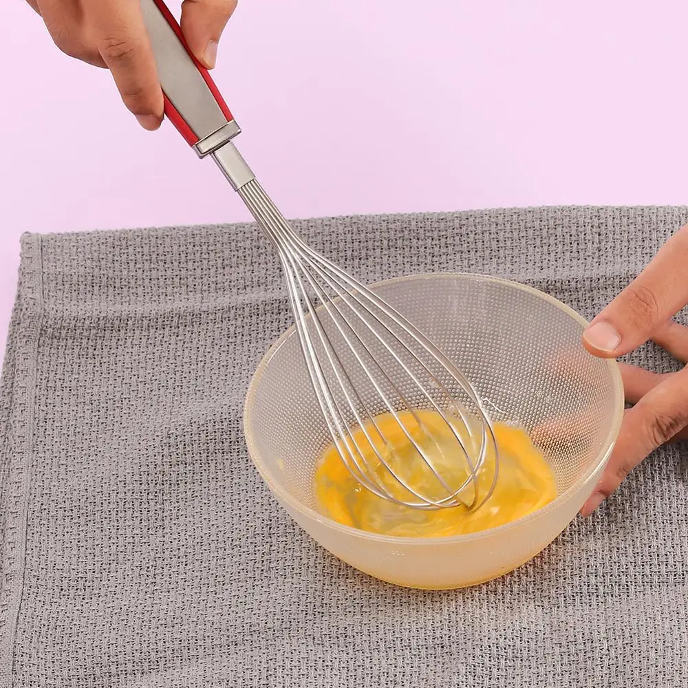 Взбиватель для яиц с силиконовой ручкой взбиватель яичного крема молока кофе