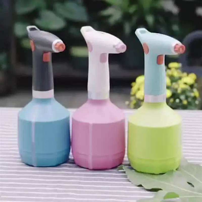 

Electric Plant Mister Spray Bottle Indoor Handheld Watering Can Spritzer with Adjustable Spout for House Flower Cleaning