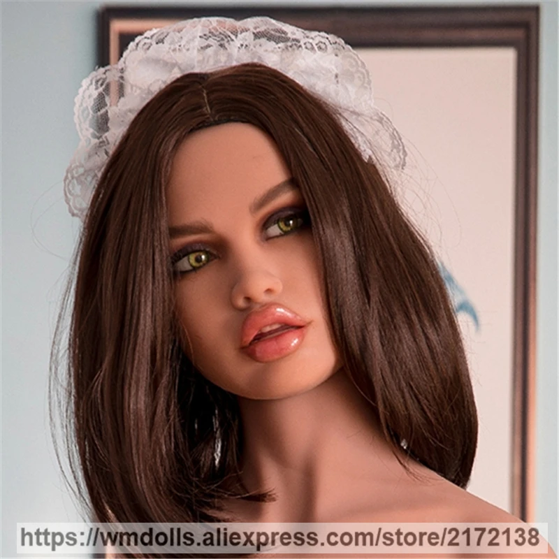 Высокое качество реалистичные секс куклы TPE сексуальные головы настоящие