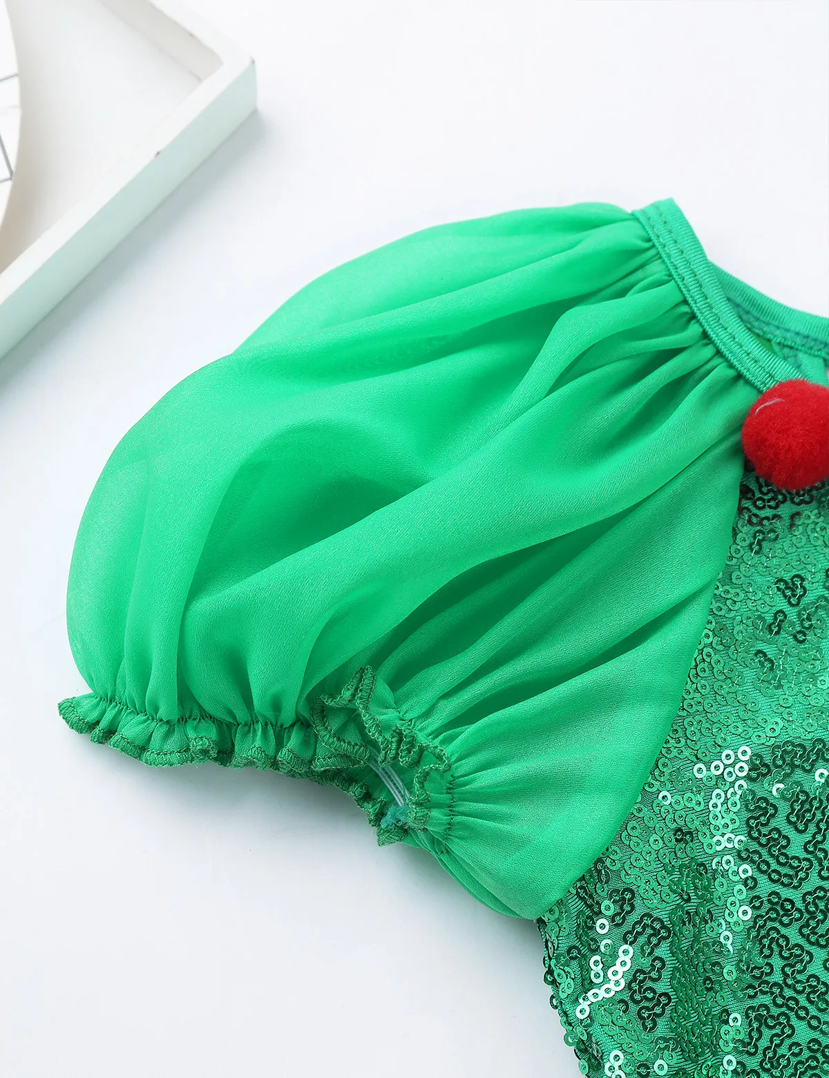 Рождественская шапка для девочек с зеленым эльфом платье косплея костюмы на