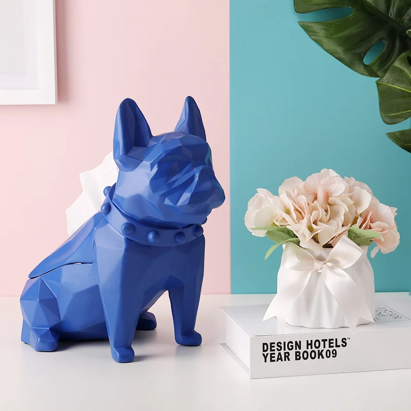 

HOME DECORATION ACCESSORIES MODERN ANIMALES FIGURINE VASE TISSUE HOLDER FOR LIVING ROOM OFFICE DESK DECORATION HOME GARDEN