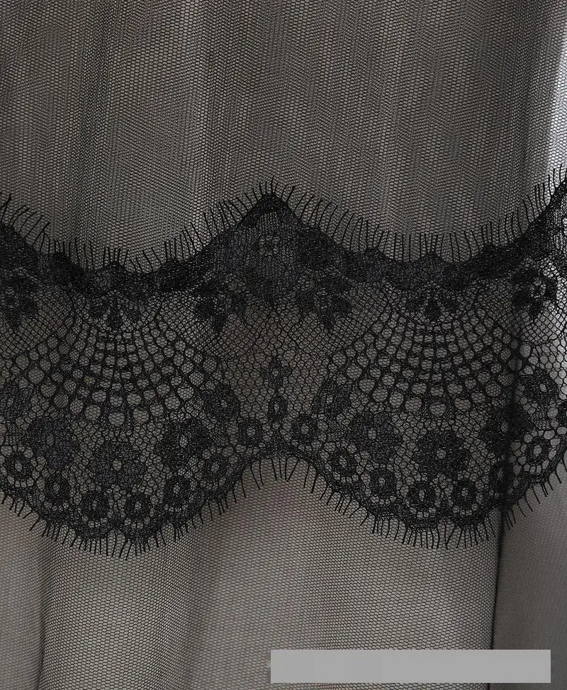 Черная Фата специально для свадебной фотографии Cos мягкий кружевной тюль