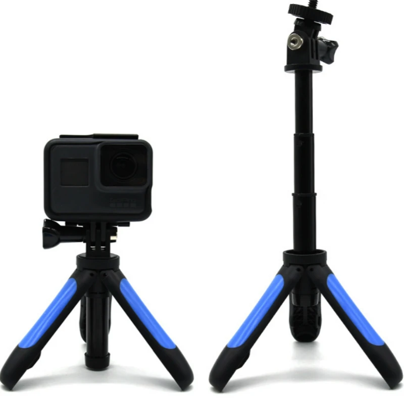 Мини штатив с креплением для экшн камеры Tripode селфи выдвижной монопод Gopro Hero 6 5 4 3
