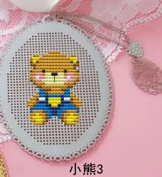 TT Red девушки DIY ремесло Стич вышивки крестом металлическая Закладка серебро Золотой Рукоделие Вышивка ремесла Счетный Cross-Stitching-6TH - Цвет: Шоколад