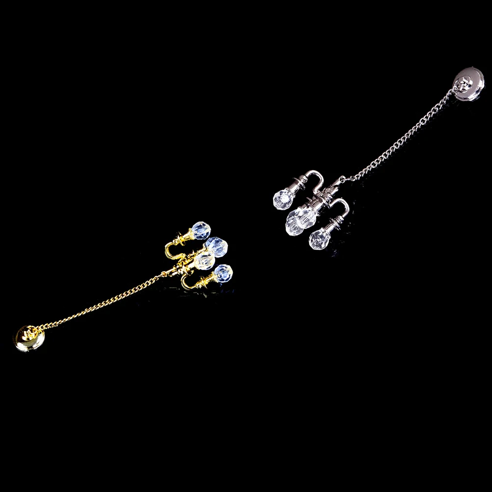 Новый кукольный домик декор мебели потолочный светильник лампа подсветка